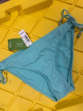 NWT - Aqua Tie-Side Bikini Bottom